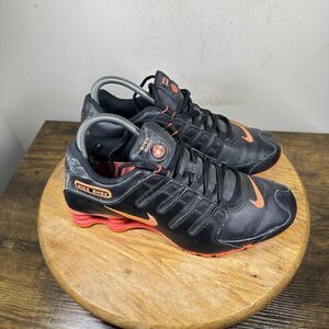 Nike Shox NZ Shoes Womens Size 9 Running Athletic 636088-066 Swoosh Sneakers